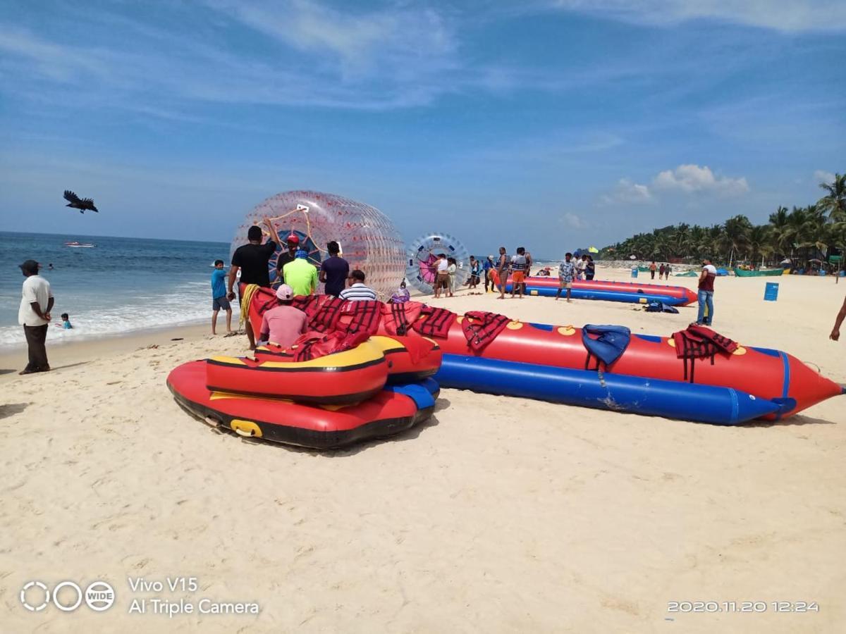 אודופי His Grace Sea View Cottages - Private Beach At Malpe מראה חיצוני תמונה